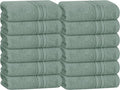 BOUTIQUO Ultra Soft Cotton Washcloths, Contains 12 Piece Face Cloths 12x12 inch by BOUTIQUO