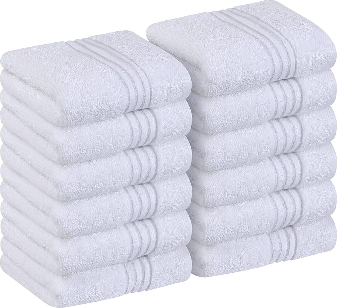 Utopia Towels - Luxury Wash Cloths Set 600 GSM 100% Cotton Ring Spun, Highly - Image 2