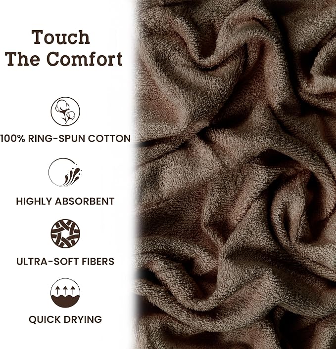Casa Lino Face Towels & Body Wash Cloths - Image 5