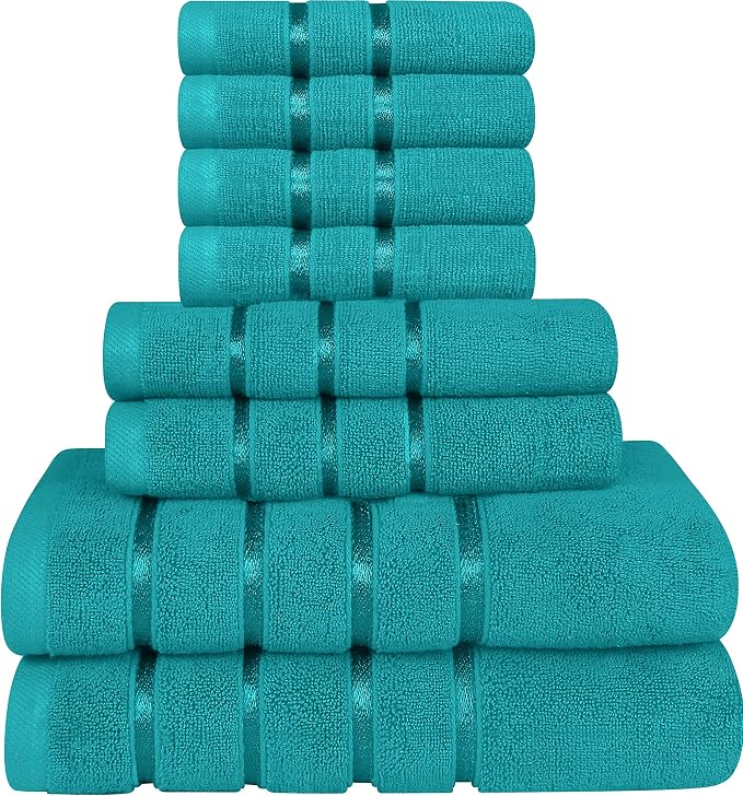 Utopia Towels 8 Piece Luxury Towel Set, 2 Bath, 2 Hand, and 4 Wash Cloths - Image 7
