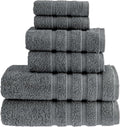 HALLEY Turkish Towels Set 650 GSM Highly Absorbent Super Soft 100% Cotton by HALLEY-TurkishCottonTowels