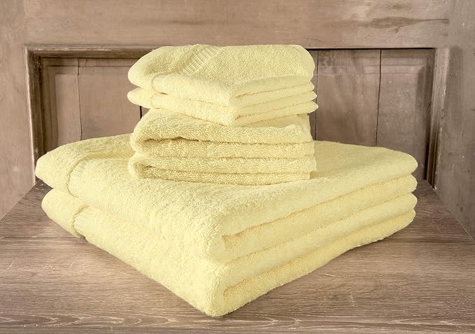 SALBAKOS 100% Turkish Cotton 6-Piece Towel Set | Heirloom Quality Hotel & Spa - Image 2