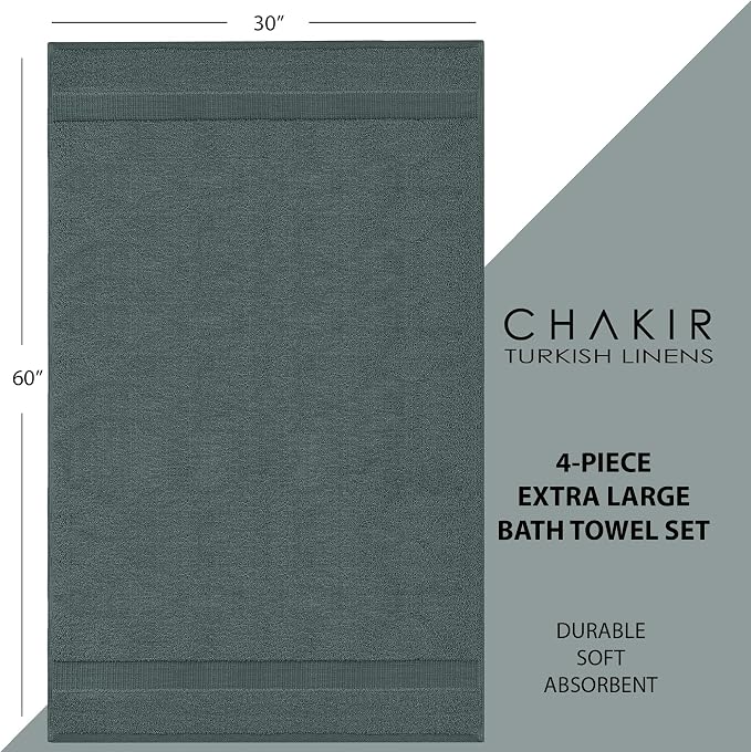 Chakir Turkish Linens | Hotel & Spa Quality 100% Cotton Luxury Turkish Towels | - Image 6