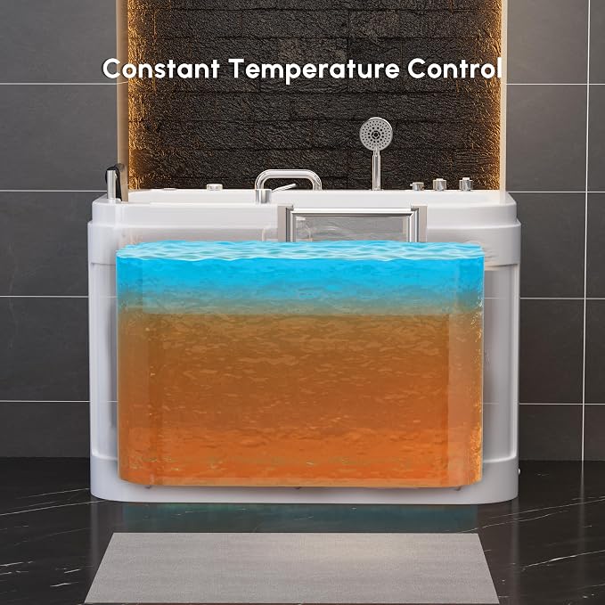 Homary Walk-In Bathtub for Seniors - Image 3
