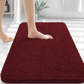 OLANLY Bathroom Rugs 30x20, Extra Soft Absorbent Chenille Bath Rugs, Rubber by OLANLY