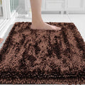 Yimobra Chenille Bathroom Rugs Non Slip, Extra Thick Soft Absorbent Bath Rug by Yimobra