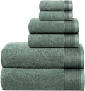 Belizzi Home 100% Cotton Ultra Soft 6 Pack Towel Set, Contains 2 Bath Towels by Unknown