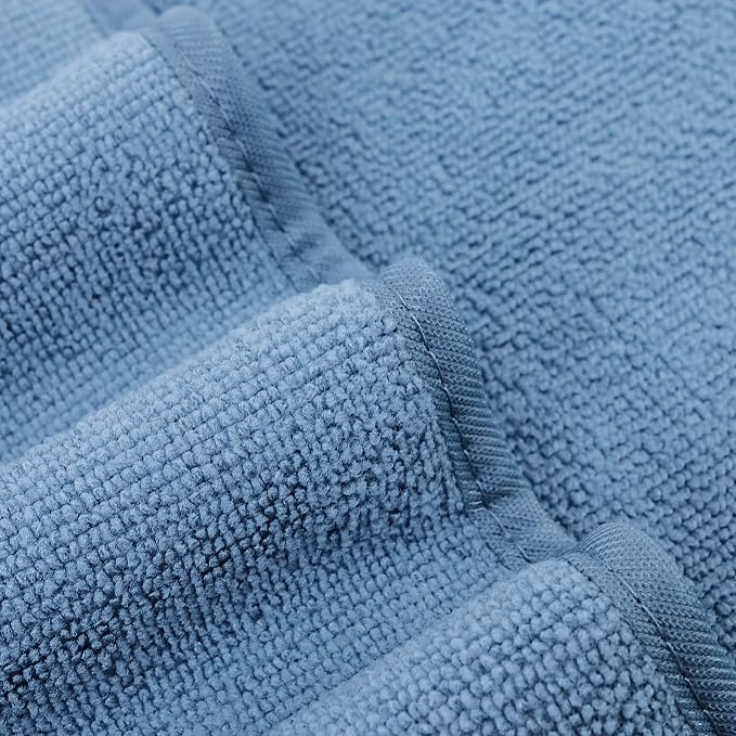 POLYTE Quick Dry Lint Free Microfiber Bath Sheet, 35 x 70 in - Image 3