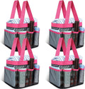 Hillban 4 Pcs Mesh Shower Caddy Portable Large Quick Dry Shower Caddy Basket by Hillban