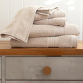 100% Turkish Cotton Towel Set of 6 by VivaMaison