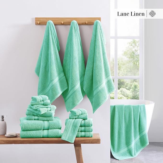 LANE LINEN Luxury Bath Towels Set - Image 5