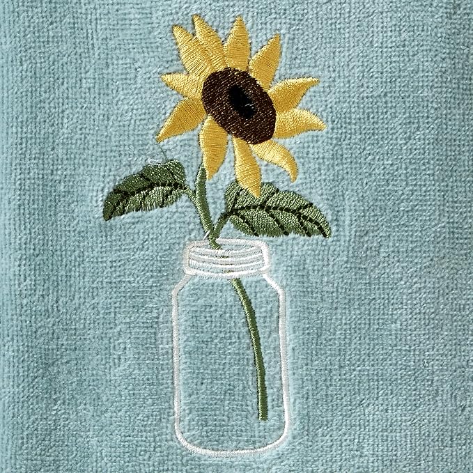 SKL Home by Saturday Knight Ltd. Sunflower in Jar Hand Towel - Image 2