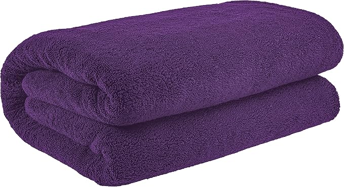 Cotton Paradise 100% Cotton 40x80 Oversized Bath Sheet, Extra Large Turkish - Image 3