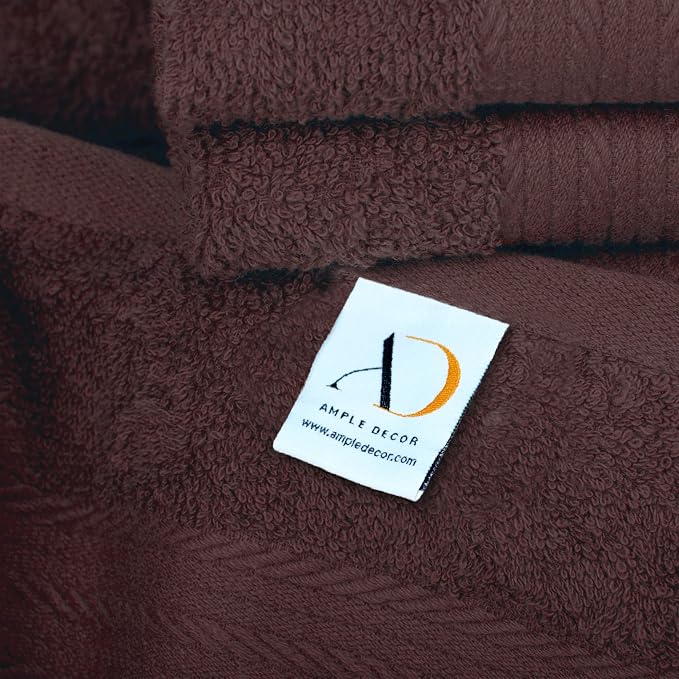 Ample Decor Hand Towel for Bathroom 18 X 28 Inch 600 GSM 100% Cotton, Soft - Image 9