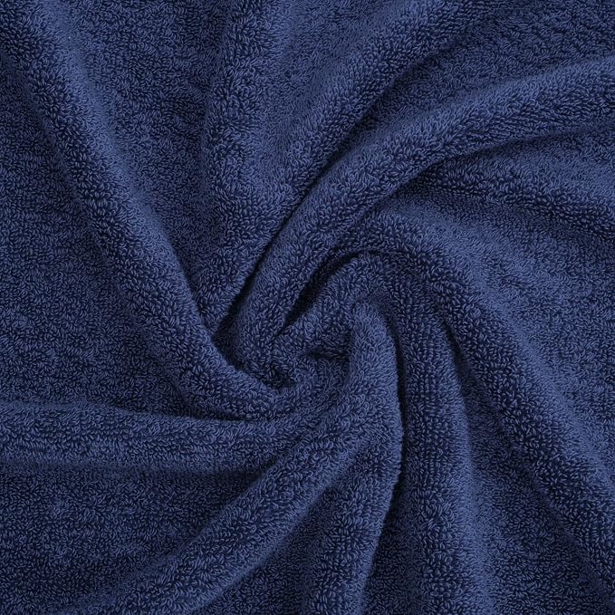 American Soft Linen Salem Washcloth Sets, 4 Piece Luxury 600 GSM 100% Cotton - Image 7