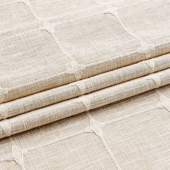 MitoVilla Boho Farmhouse Shower Curtain Set, Modern Boho Shower Curtains - Image 3