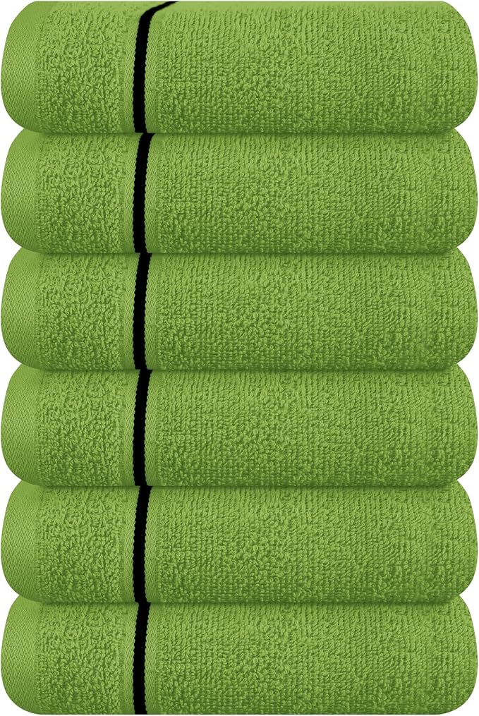 MyOwn Ultra Soft Cotton 6 -Piece Hand Towel Set 16x24 Inch, Spa & General by Unknown
