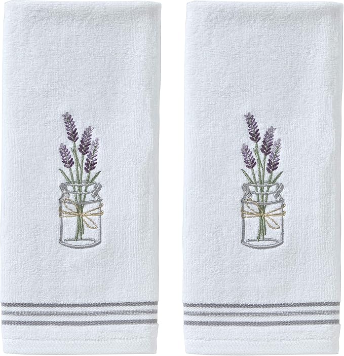 SKL Home by Saturday Knight Ltd. Lavender Hand Towel by SKLHomebySaturdayKnightLtd