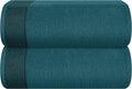 Belizzi Home Cotton 2 Pack Oversized Bath Sheet 35 x 70, Large Bath Sheet by Unknown