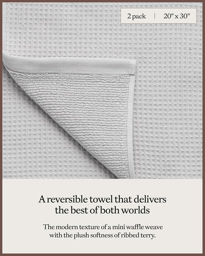 Cozy Earth Waffle Hand Towels - Image 3