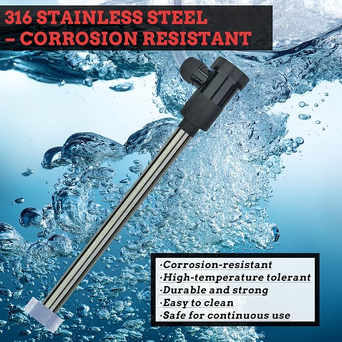 3000W 240V Inflatable Pool Immersion Water Heater - Image 2