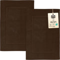 Utopia Towels Cotton Banded Rug, Bath Mats, Not a Bathroom Rug, 21 by 34 Inches by UTOPIATOWELS