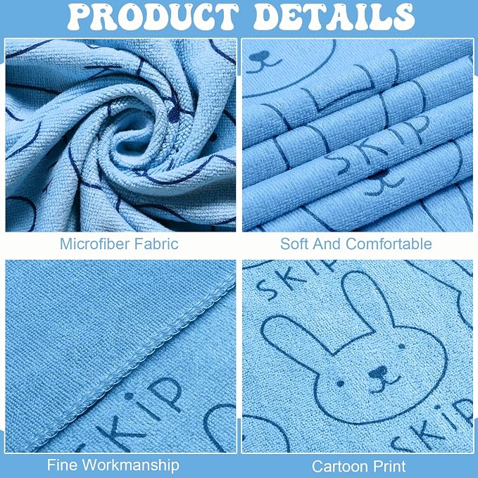 Peryiter 8 Pcs Dog Drying Towels Bulk 55'' x 28'' Pet Grooming Absorbent - Image 4