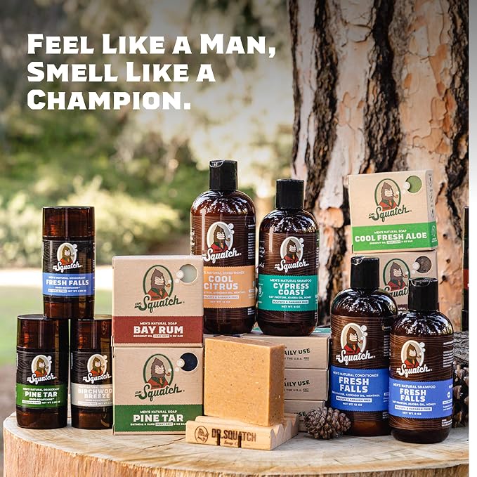 Dr. Squatch Natural Bar Soap for Men Variety Gift Set - Image 6