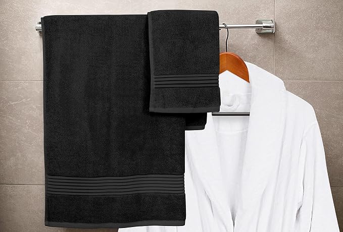 Utopia Towels 8 Piece Premium Towel Set, 2 Bath, 2 Hand, and 4 Washcloths - Image 7