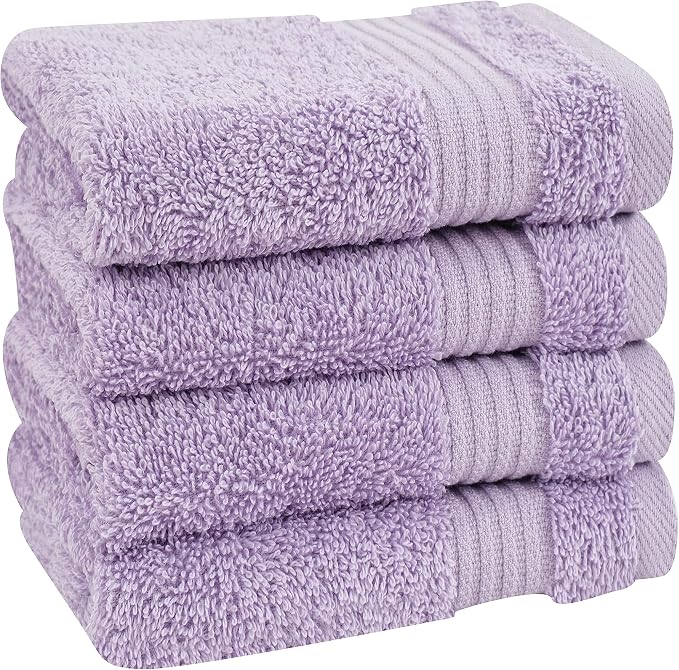 Cotton Paradise 100% Cotton Turkish Washcloth Set - Image 4