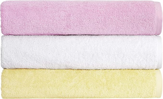 SALBAKOS 100% Turkish Cotton Jumbo Bath Sheet Towel Oversized 40x80 inch | - Image 3