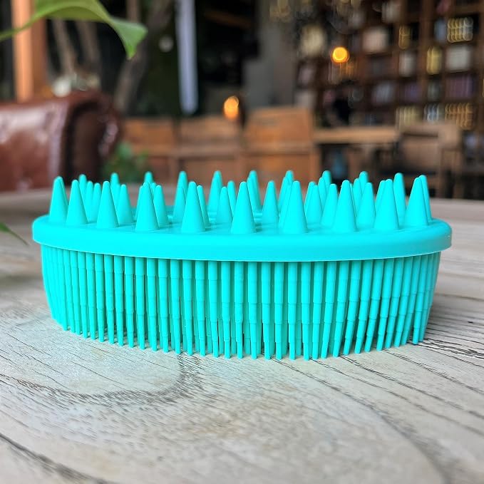 Premium Sensory Brush for Kids or Autism, Soft Silicone Body Scrubber, 2 in 1 - Image 2
