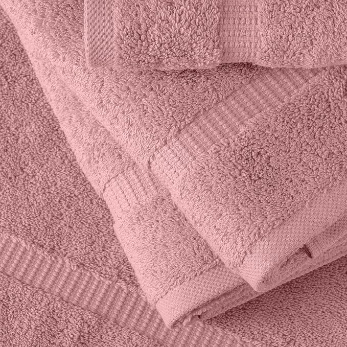 SALBAKOS 100% Turkish Cotton Hand Towel Set of 6 16x30 inch | Heirloom Quality - Image 3