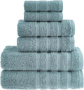 HALLEY Turkish Towels Set 650 GSM Highly Absorbent Super Soft 100% Cotton by HALLEY-TurkishCottonTowels