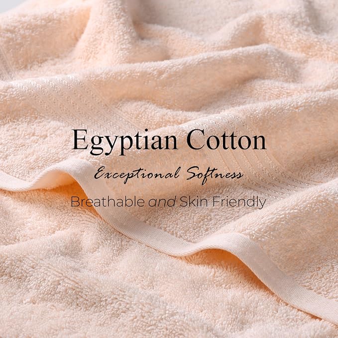 Superior Egyptian Cotton 4-Piece Bath Towel Set - Image 7