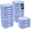LANE LINEN 100% Cotton Wash Cloths 24 Pack by LaneLinen