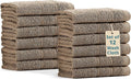 Casa Platino Washcloths 12 Pack by CasaPlatino