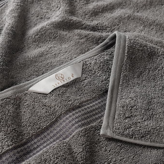 Superior Egyptian Cotton Bath Sheet Set, Oversized Towels - Image 9