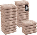 LANE LINEN Washcloths 24 Pack by LaneLinen
