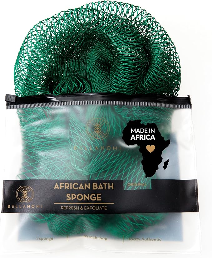 Bellanomi African Exfoliating Net Sponge, Ethically sourced from Nigeria by Bellanomi