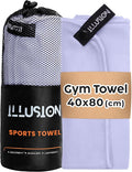 illusion Small Microfiber Gym Towels by Unknown