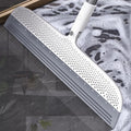 Rubber Squeegee Broom for Floors, 51.77" Long Handle Multi-Surface Magic by funest