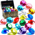 Sloosh Diving Gems Pool Toys, 16 Big Colorful Diamond by Sloosh