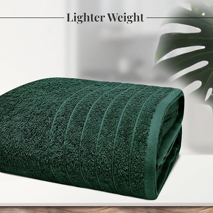 Tens Towels Pack of 1 Jumbo Bath Sheet 40 x 80 Inches, Extra Large & Light - Image 4