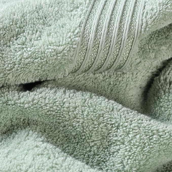 Superior Egyptian Cotton 2-Piece Bath Sheet Towel Set, Oversized Body Towels - Image 6