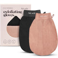 Kitsch Exfoliating Gloves 2pc – Korean Exfoliating Mitt & Deep Exfoliating Body by Kitsch