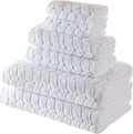 BAGNO MILANO Turkish Bath Towels, Soft Plush Jacquard Luxury Bath Towels by BagnoMilanoLuxurySoftness
