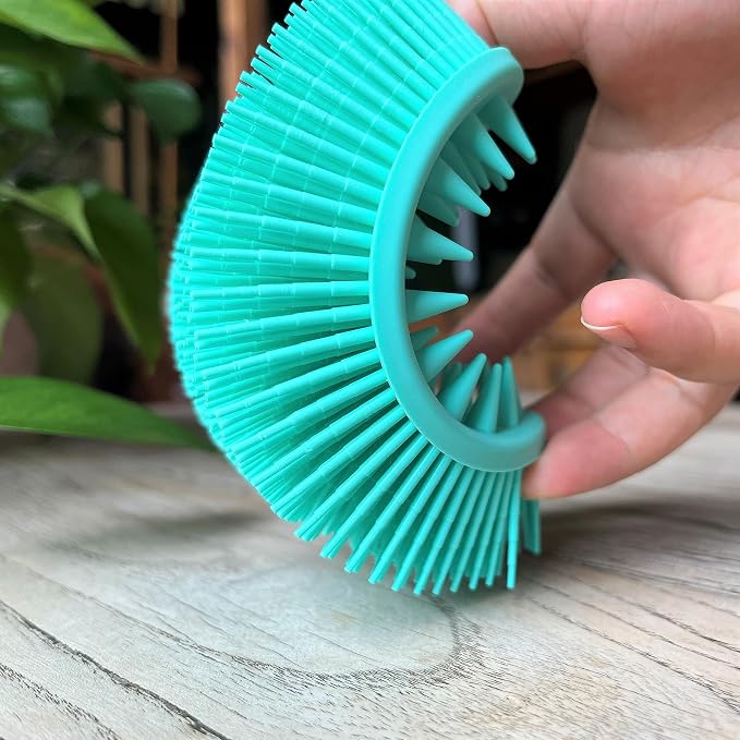 Premium Sensory Brush for Kids or Autism, Soft Silicone Body Scrubber, 2 in 1 - Image 9