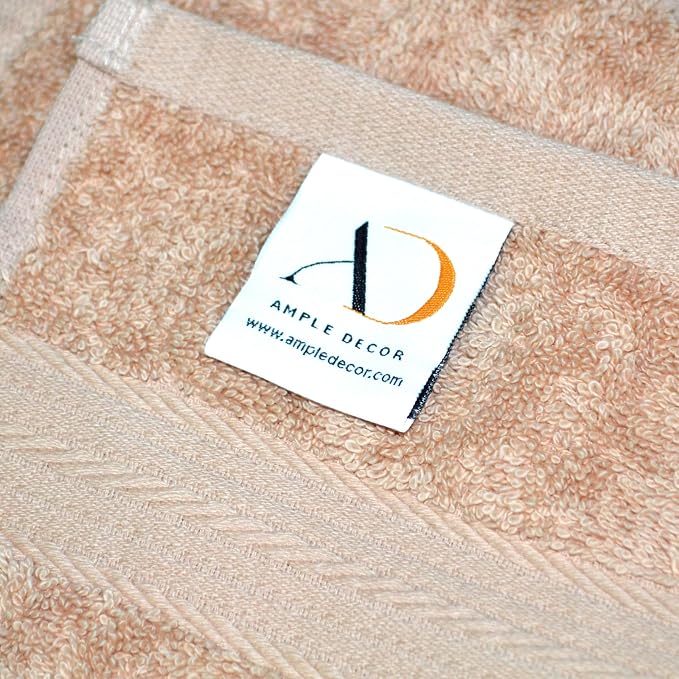 Ample Decor Hand Towels for Bathroom 18 X 28 Inch 600 GSM 100% Cotton, Soft - Image 4