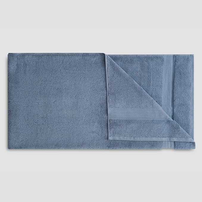 Fabdreams 100% Organic Cotton Bath Sheet Set of 2 700 GSM Oversized Towels - Image 3